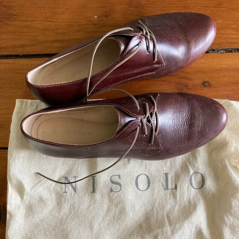 Nisolo Oliver Oxford, Brandy, 7.5